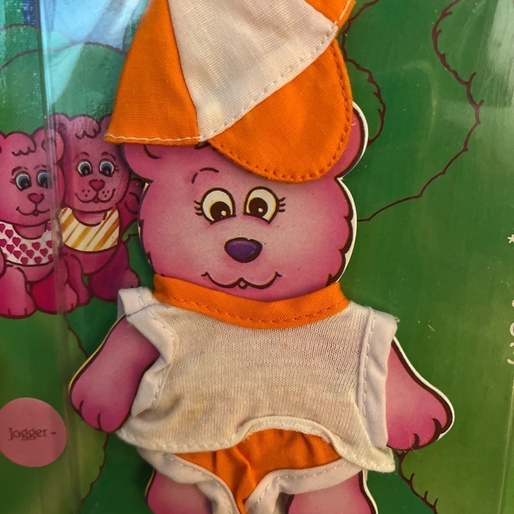 Vintage Remco Purple Dream Bear & Plus 9 Outfits - Picture 15 of 16